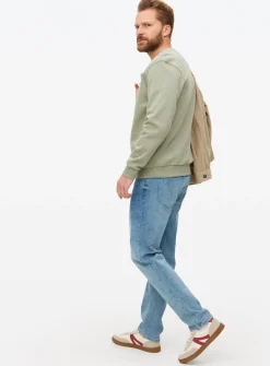 Pale Green Crew Neck Sweatshirt XXXL