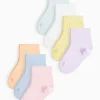 Pastel Ankle Socks 7 Pack 1-6 months
