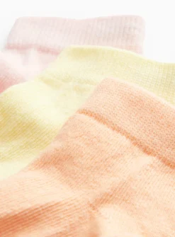 Pastel Ankle Socks 7 Pack 1-6 months
