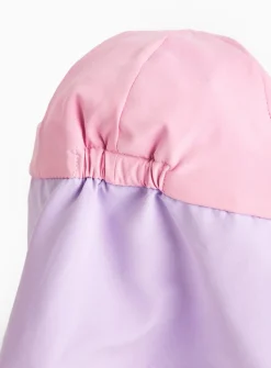 Pastel Colour Block Keppi Hat 3-5 years