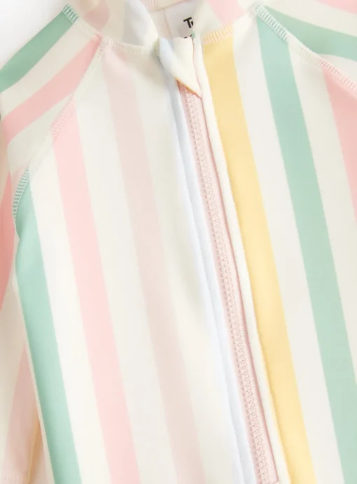 Pastel Stripe Sunsafe Swimsuit 12-18 months