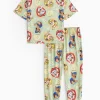 Paw Patrol Printed Green Pyjamas 1-2 years