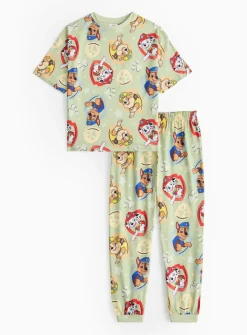 Paw Patrol Printed Green Pyjamas 1-2 years