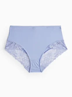Periwinkle Floral Lace Full Knickers 20