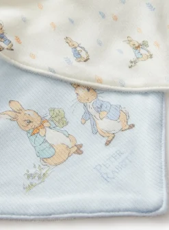 Peter Rabbit Hanky Bibs 2 Pack One Size