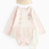 Peter Rabbit Pink Flopsy Tutu Bodysuit Set 6-9 months