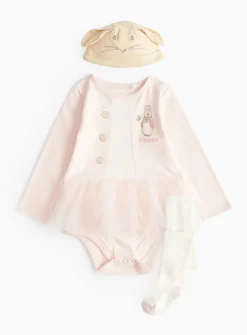 Peter Rabbit Pink Flopsy Tutu Bodysuit Set 6-9 months