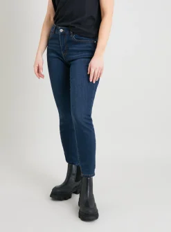 PETITE Dark Denim High Waisted Skinny Jeans 18