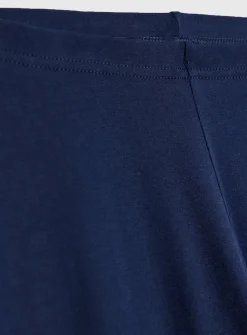 PETITE Navy Plain Leggings 2 Pack M