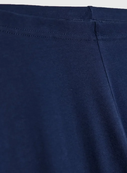 PETITE Navy Plain Leggings 2 Pack M