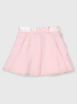 Pink Bow Detail Ballet Skirt 2 years