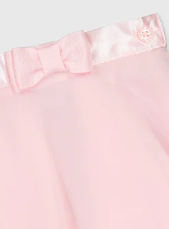 Pink Bow Detail Ballet Skirt 2 years