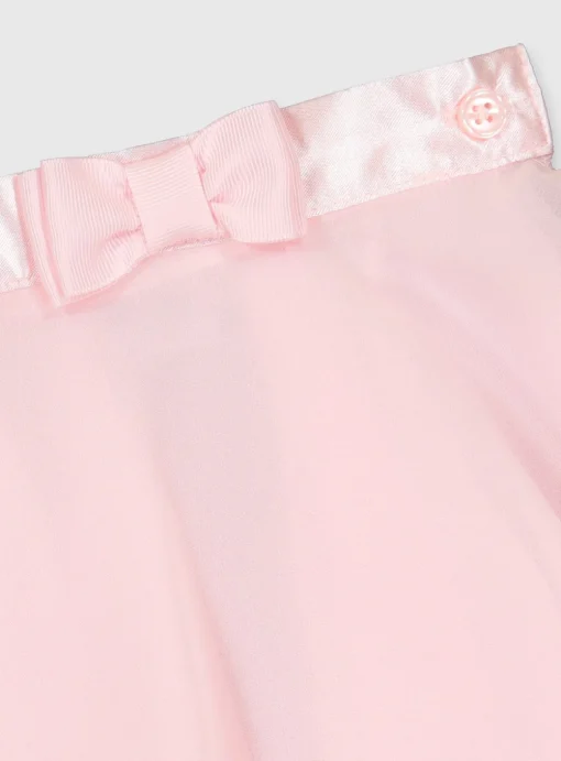 Pink Bow Detail Ballet Skirt 2 years