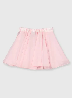 Pink Bow Detail Ballet Skirt 2 years
