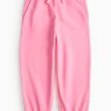 Pink Cuffed Joggers 6 years
