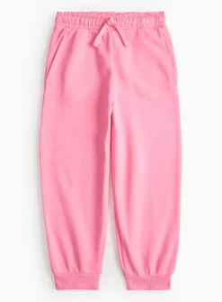 Pink Cuffed Joggers 6 years