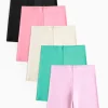 Pink Cycling Shorts 5 Pack 5 years