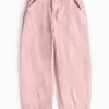Pink Denim Barrel Leg Jeans 5 years