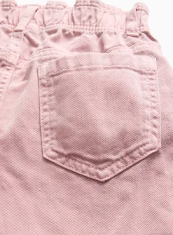 Pink Denim Barrel Leg Jeans 5 years