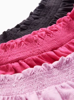 Pink Flippy Shorts 3 Pack 5 years