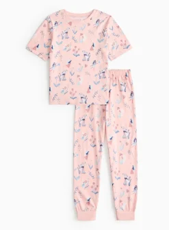 Pink Floral Fairy Printed Pyjamas 1-2 years