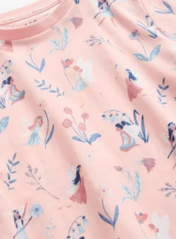 Pink Floral Fairy Printed Pyjamas 1-2 years