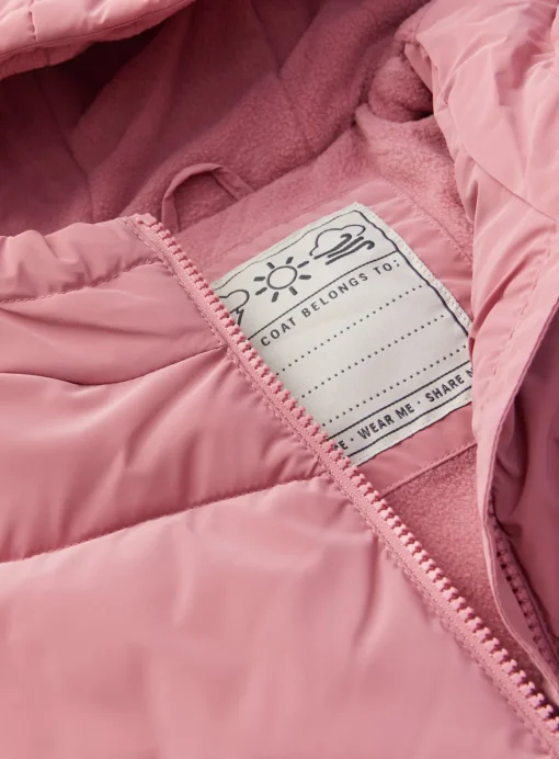 Pink Hooded Puffer Coat 13-14 years