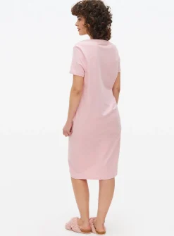 Pink Marché Aux Fruits Slogan Nightdress M