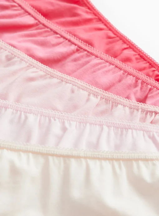 Pink Midi Knickers 5 Pack 8