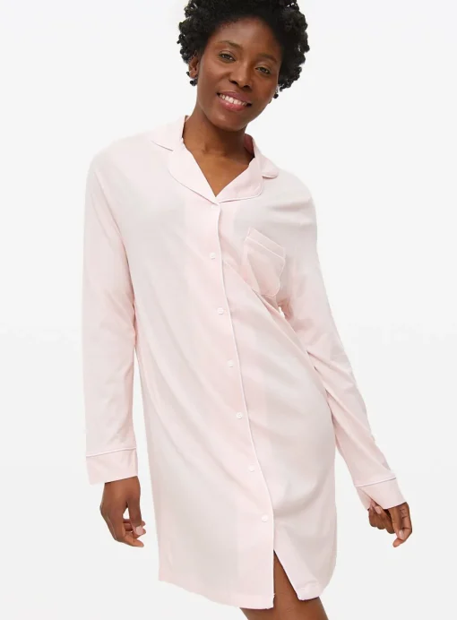 Pink Modal Blend Nightshirt L
