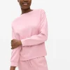 Pink Seam Scuba Co-ord Lounge Top XL