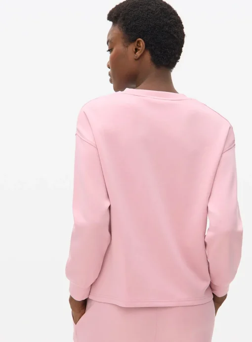 Pink Seam Scuba Co-ord Lounge Top XL