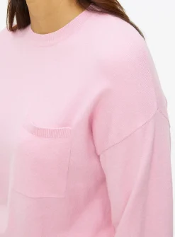 Pink Soft Touch Pocket Jumper 8