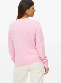 Pink Soft Touch Pocket Jumper 8