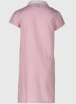 Pink Sporty Gingham Dress 2 Pack 3 years