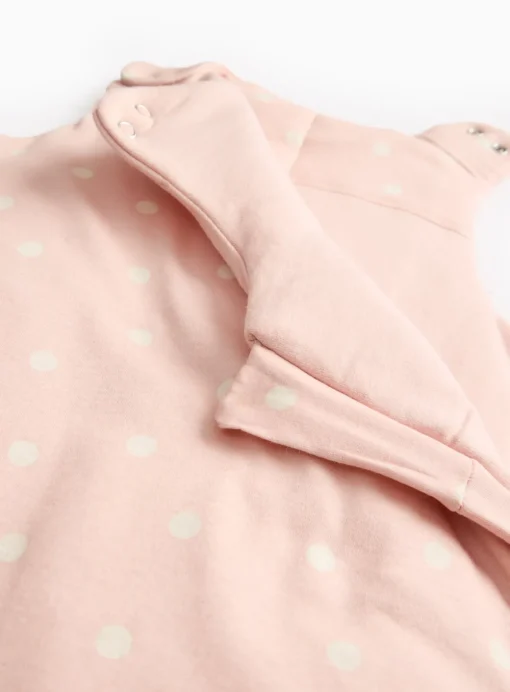Pink Spot Print 3.5 Tog Sleeping Bag 0-6 Months