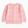 Pink Stitch Detail Cardigan 1-2 years