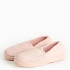 Pink Stitch Texture Mule Slippers 8
