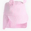 Pink Stripe Keppi Hat 6-12 months