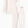 Pink Stripe Pyjama Set 7-8 years