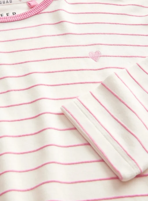 Pink Stripe Pyjama Set 7-8 years