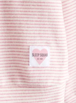Pink Stripe Relaxed Lounge Set 8-9 years