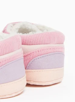 Pink Twin Strap Trainers 9-12 months