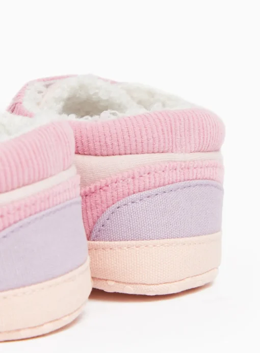 Pink Twin Strap Trainers 9-12 months
