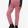 Pink Wash Denim Paperbag Jeans 9 years
