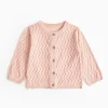 Pink Zig-Zag Knitted Cardigan 12-18 months