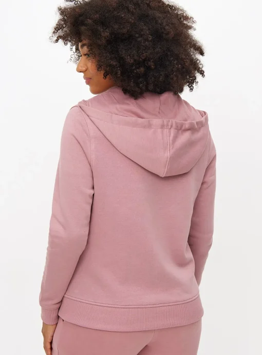 Pink Zip-Through Coord Hoodie M