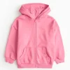 Pink Zip-Through Hoodie 9 years