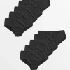Plain Black Briefs 10 Pack 4-5 years