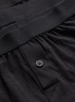 Plain Black Trunks 5 Pack 8-9 years